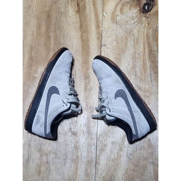 nike dunk low 314142-104 Lightstone Midnight  Fog Men 10 Lace-Up main image 12